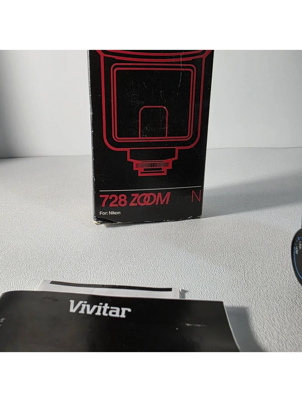 TESTED Vivitar 728AFNi Shoe Mount Autofocus Zoom Flash For Nikon Camera